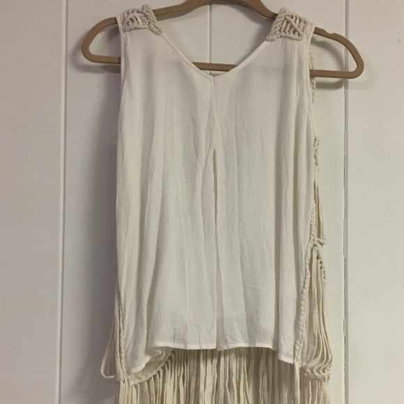 GREYLIN • Fringe Braid Tassel Tank Top - Picture 15 of 16